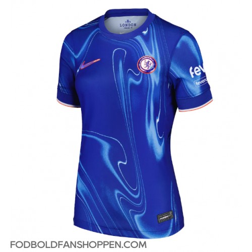 Chelsea Enzo Fernandez #8 Hjemmebanetrøje Dame 2024-25 Kortærmet Chelsea Enzo Fernandez #8 Hjemmebanetrøje Dame 2024-25 Kortærmet
